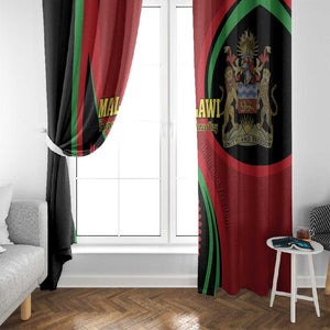 Malawi Independence Day Window Curtain Unity and Freedom