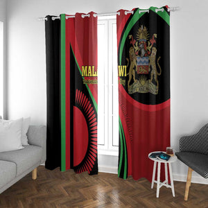 Malawi Independence Day Window Curtain Unity and Freedom