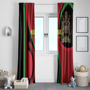 Malawi Independence Day Window Curtain Unity and Freedom