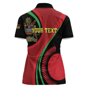 Malawi Independence Day Women Polo Shirt Unity and Freedom