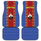 Eswatini African Pattern Car Mats Swaziland Shield Siyinqaba