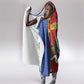 Eswatini African Pattern Hooded Blanket Swaziland Shield Siyinqaba