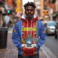 Eswatini African Pattern Hoodie Swaziland Shield Siyinqaba