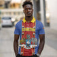 Eswatini African Pattern Polo Shirt Swaziland Shield Siyinqaba