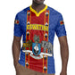 Eswatini African Pattern Rugby Jersey Swaziland Shield Siyinqaba