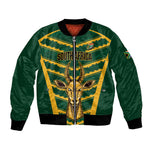 South Africa 2026 Rugby Custom Bomber Jacket Bokke Go Champions