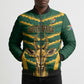 South Africa 2026 Rugby Custom Bomber Puffer Jacket Bokke Go Champions
