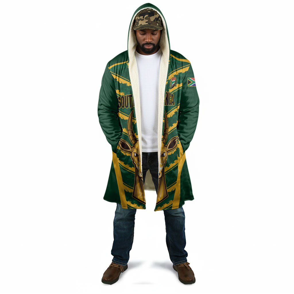 South Africa 2026 Rugby Custom Cloak Bokke Go Champions