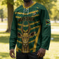 South Africa 2026 Rugby Custom Hockey Jersey Bokke Go Champions