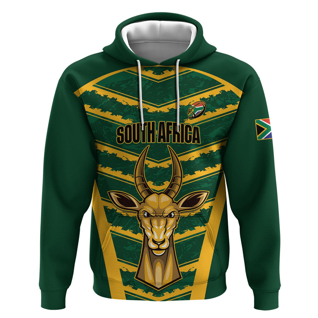 South Africa 2026 Rugby Custom Hoodie Bokke Go Champions