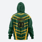South Africa 2026 Rugby Custom Hoodie Bokke Go Champions