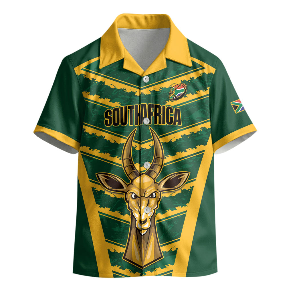 South Africa 2026 Rugby Custom Kid Hawaiian Shirt Bokke Go Champions