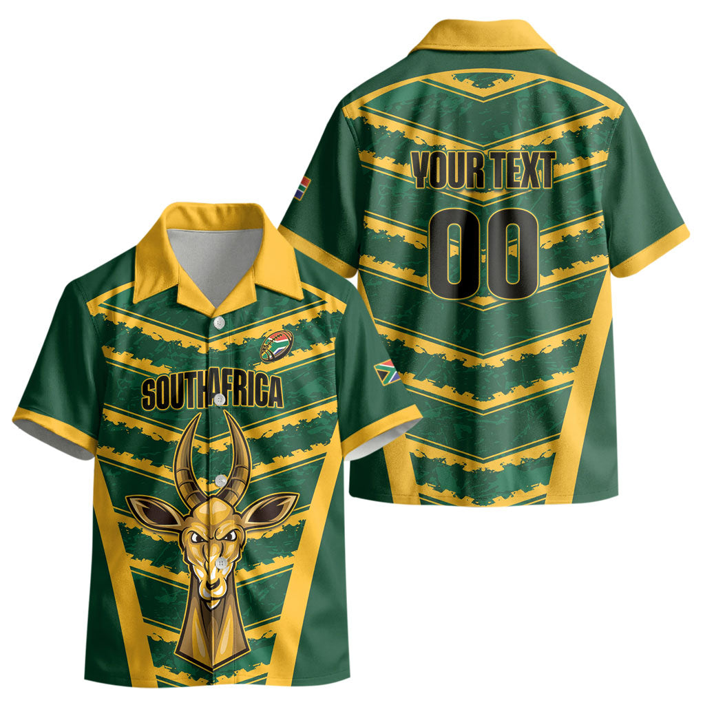 South Africa 2026 Rugby Custom Kid Hawaiian Shirt Bokke Go Champions