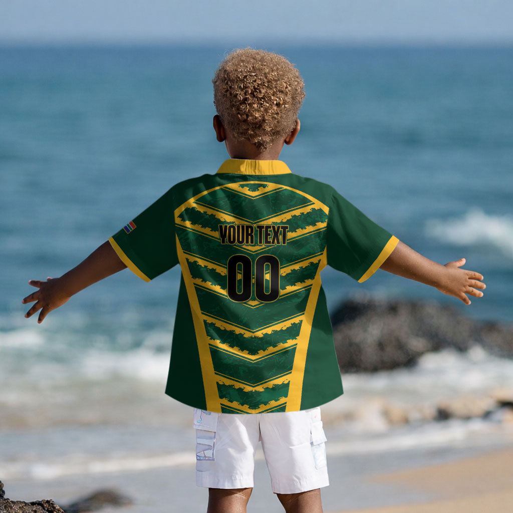 South Africa 2026 Rugby Custom Kid Hawaiian Shirt Bokke Go Champions