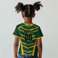 South Africa 2026 Rugby Custom Kid T shirt Bokke Go Champions