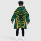 South Africa 2026 Rugby Custom Kid Wearable Blanket Hoodie Bokke Go Champions