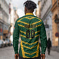 South Africa 2026 Rugby Custom Long Sleeve Button Shirt Bokke Go Champions
