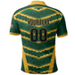 South Africa 2026 Rugby Custom Polo Shirt Bokke Go Champions