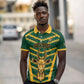 South Africa 2026 Rugby Custom Polo Shirt Bokke Go Champions