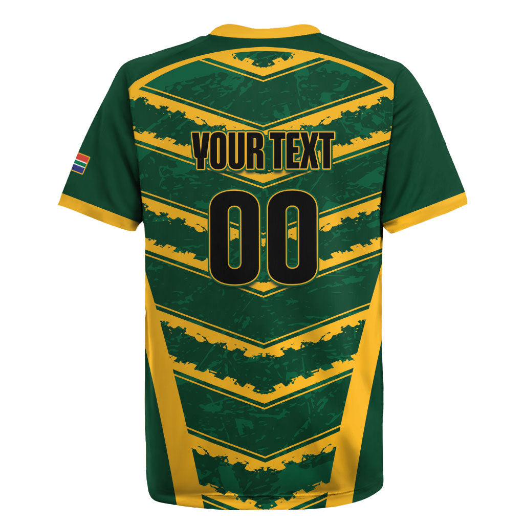 South Africa 2026 Rugby Custom Rugby Jersey Bokke Go Champions