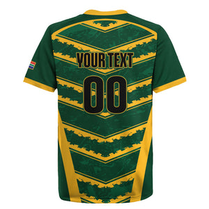 South Africa 2026 Rugby Custom Rugby Jersey Bokke Go Champions