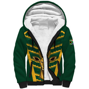 South Africa 2026 Rugby Custom Sherpa Hoodie Bokke Go Champions