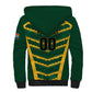 South Africa 2026 Rugby Custom Sherpa Hoodie Bokke Go Champions