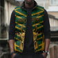 South Africa 2026 Rugby Custom Sleeveless Puffer Jacket Bokke Go Champions