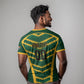 South Africa 2026 Rugby Custom T shirt Bokke Go Champions