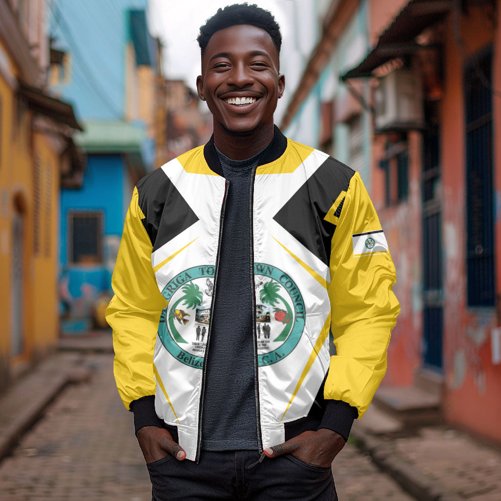 Dangriga The Culture Capital Bomber Jacket Garifuna Proud