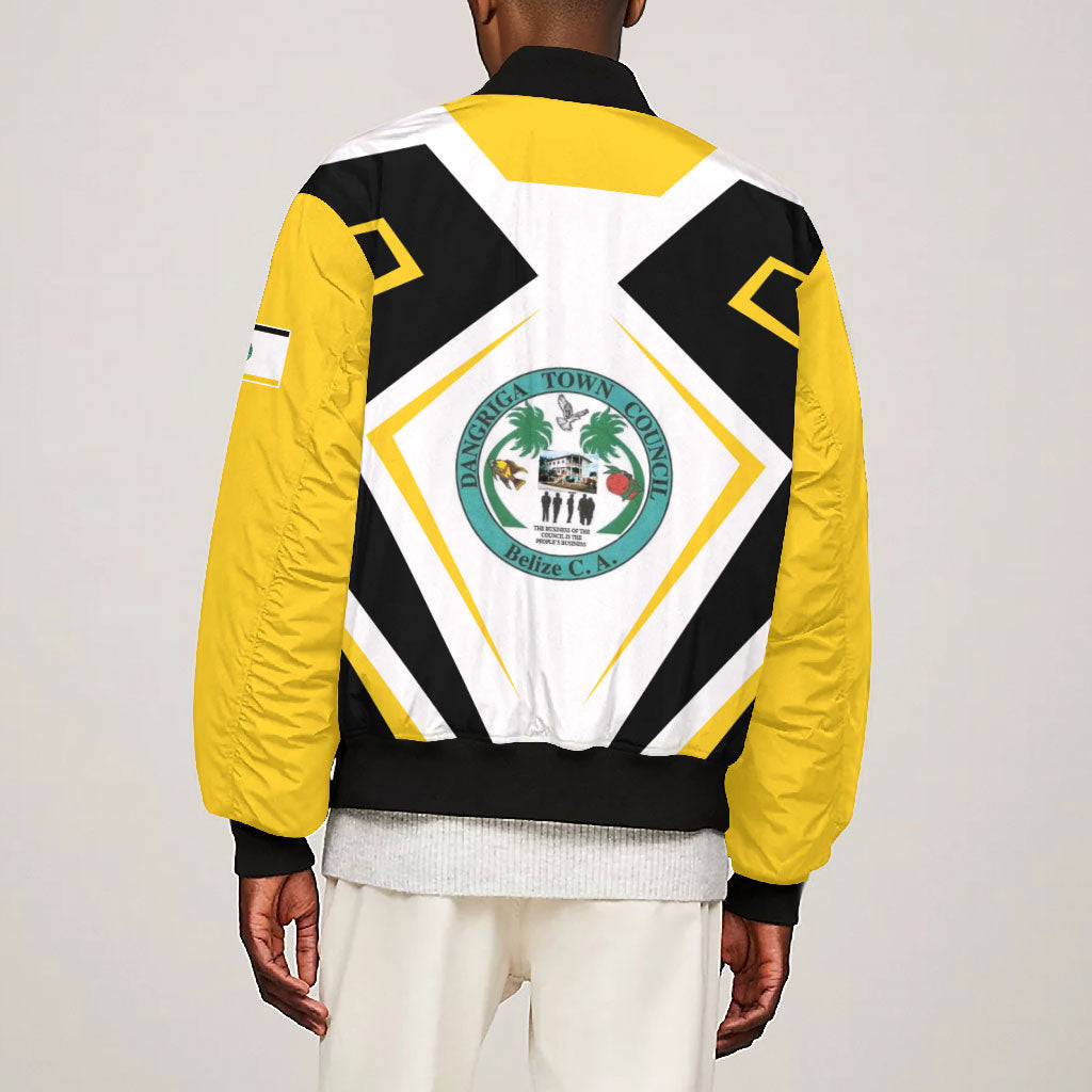 Dangriga The Culture Capital Bomber Jacket Garifuna Proud