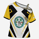 Dangriga The Culture Capital Cross Shoulder Shirt Garifuna Proud