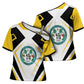 Dangriga The Culture Capital Cross Shoulder Shirt Garifuna Proud