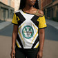 Dangriga The Culture Capital Cross Shoulder Shirt Garifuna Proud