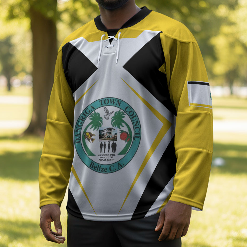 Dangriga The Culture Capital Hockey Jersey Garifuna Proud