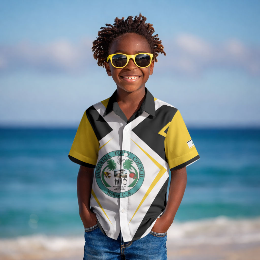 Dangriga The Culture Capital Kid Hawaiian Shirt Garifuna Proud
