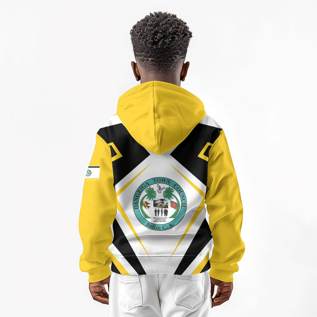 Dangriga The Culture Capital Kid Hoodie Garifuna Proud