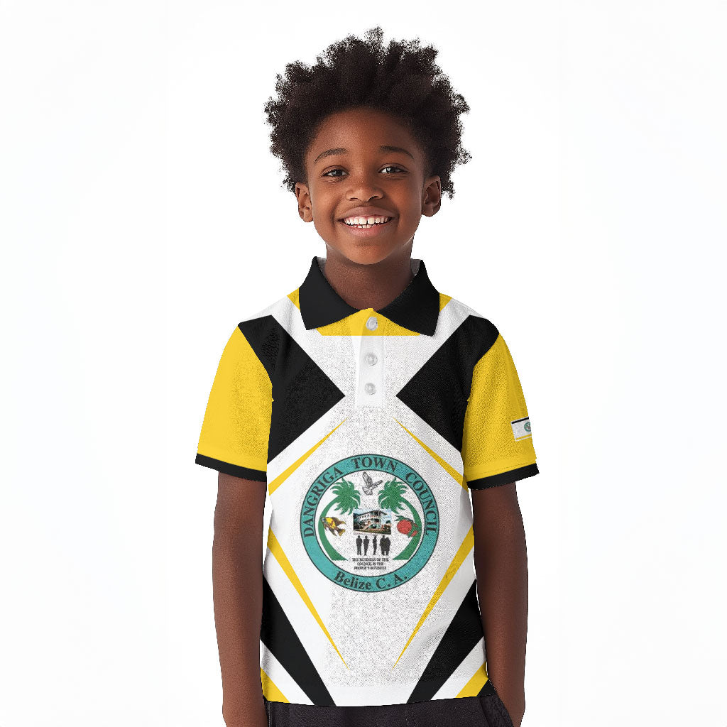 Dangriga The Culture Capital Kid Polo Shirt Garifuna Proud