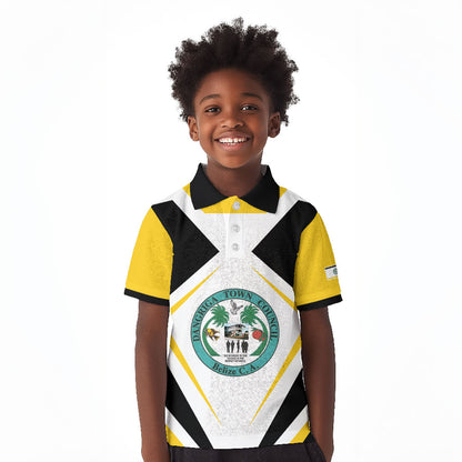 Dangriga The Culture Capital Kid Polo Shirt Garifuna Proud