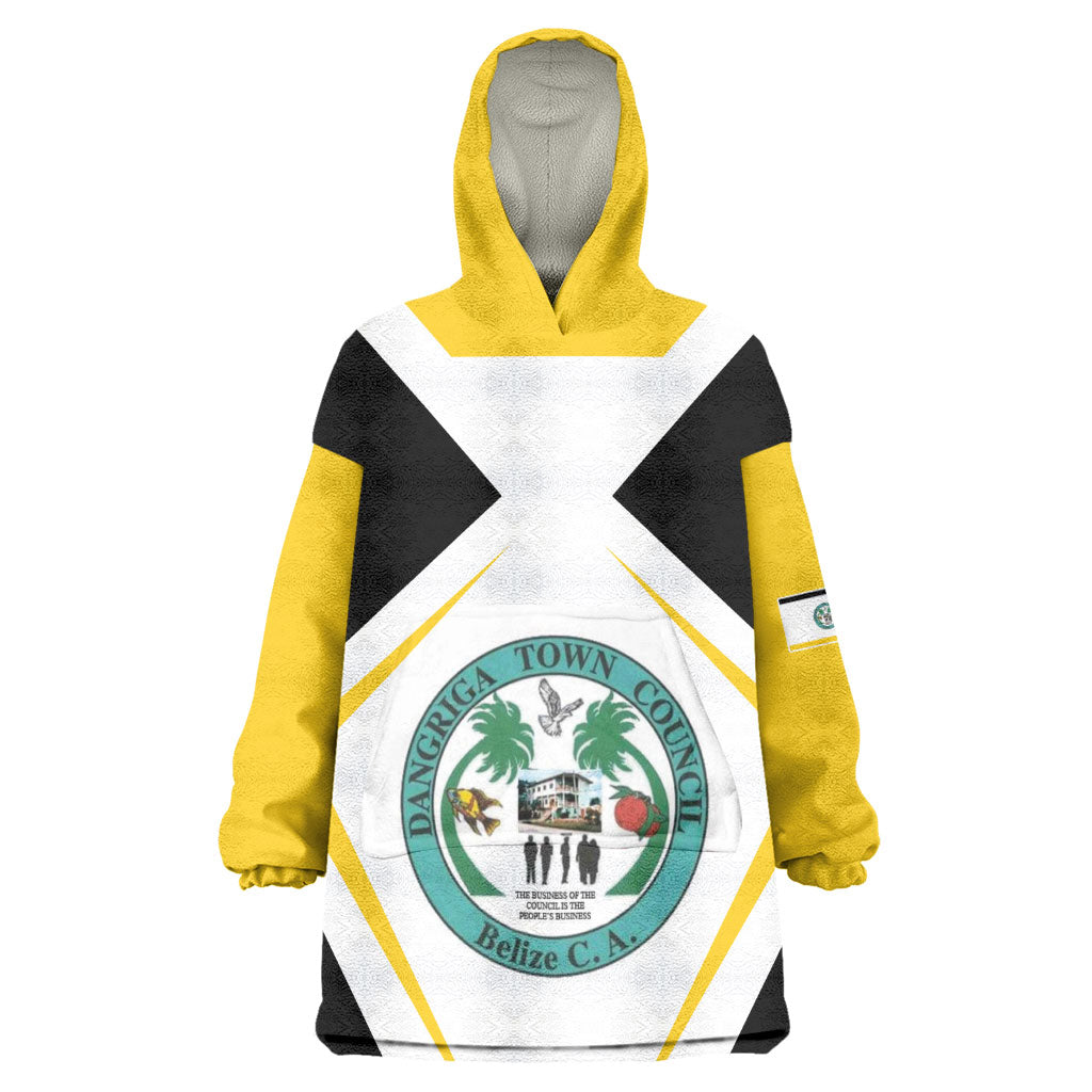 Dangriga The Culture Capital Kid Wearable Blanket Hoodie Garifuna Proud