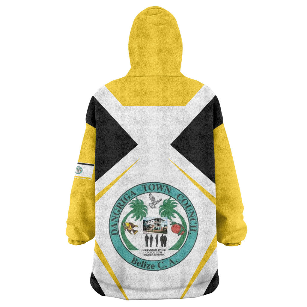 Dangriga The Culture Capital Kid Wearable Blanket Hoodie Garifuna Proud