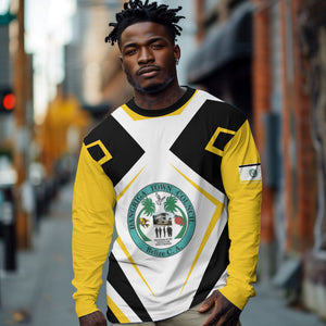 Dangriga The Culture Capital Long Sleeve Shirt Garifuna Proud
