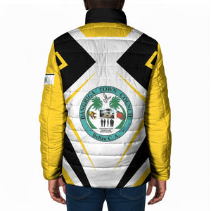 Dangriga The Culture Capital Padded Jacket Garifuna Proud