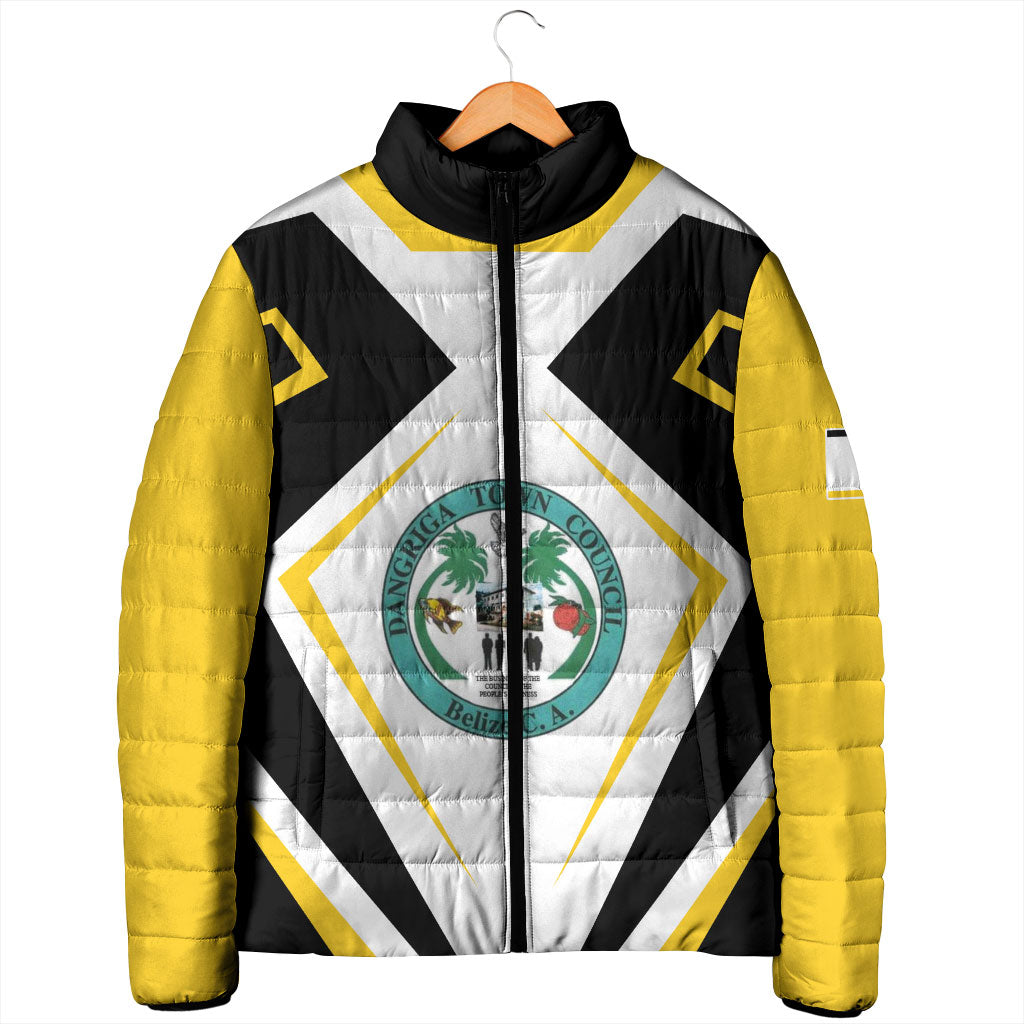 Dangriga The Culture Capital Padded Jacket Garifuna Proud