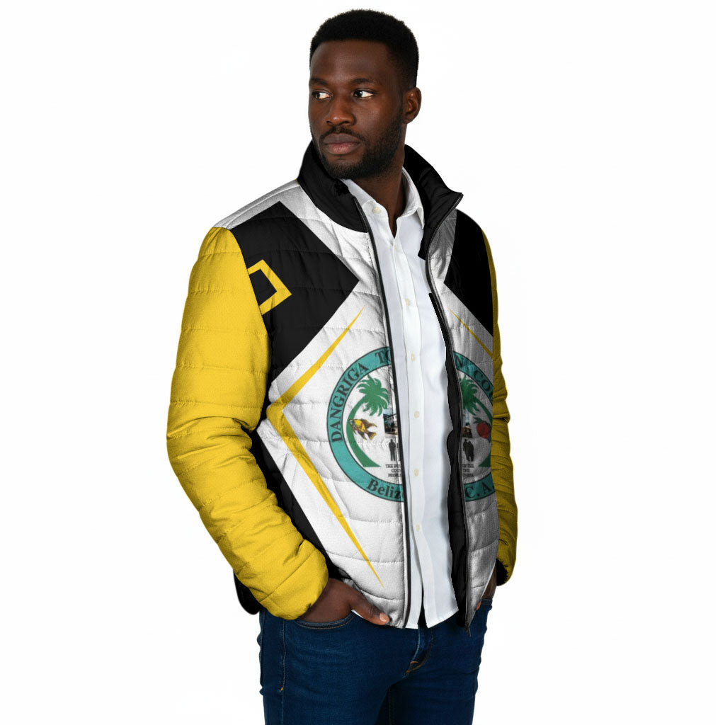 Dangriga The Culture Capital Padded Jacket Garifuna Proud