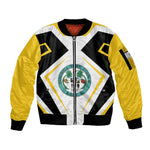 Dangriga The Culture Capital Sleeve Zip Bomber Jacket Garifuna Proud