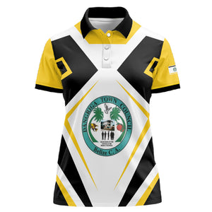 Dangriga The Culture Capital Women Polo Shirt Garifuna Proud