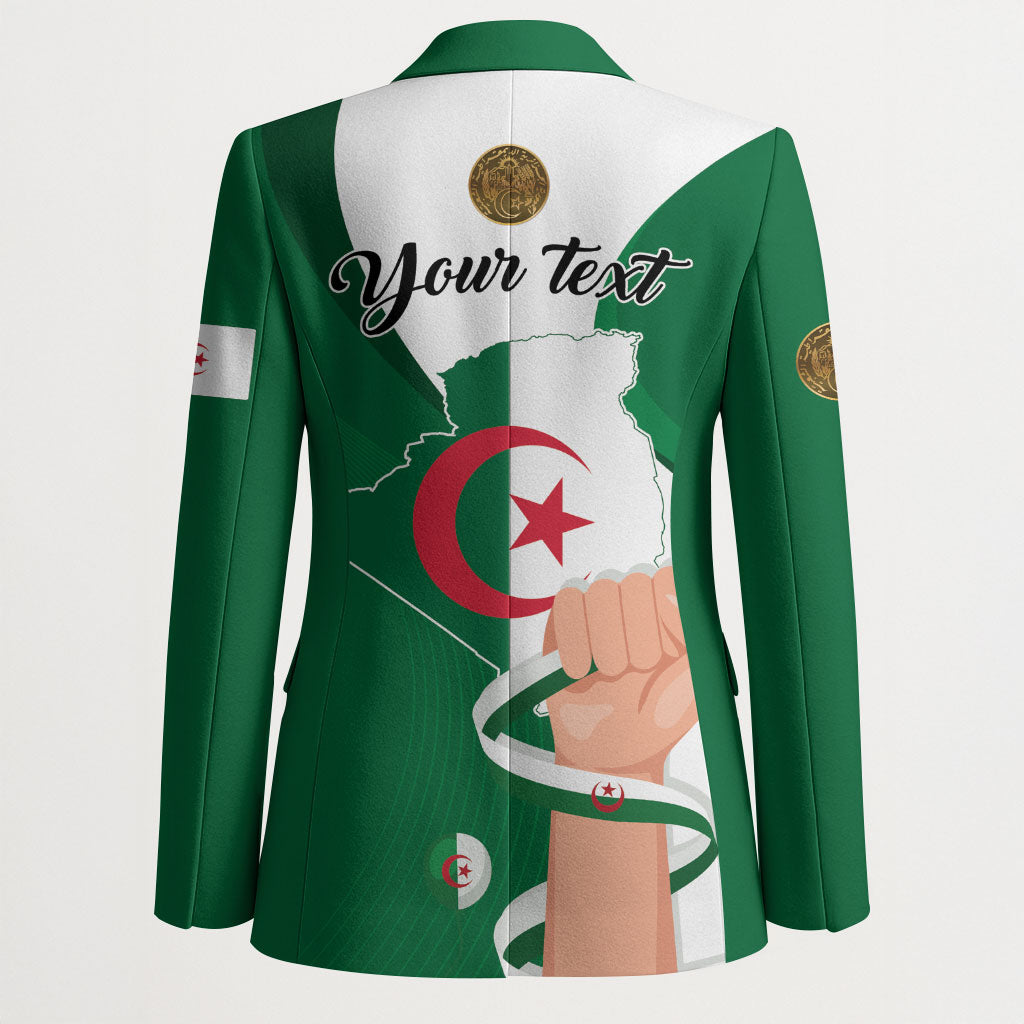 Personalized Algeria Fennec Fox Blazer Happy Independence Day