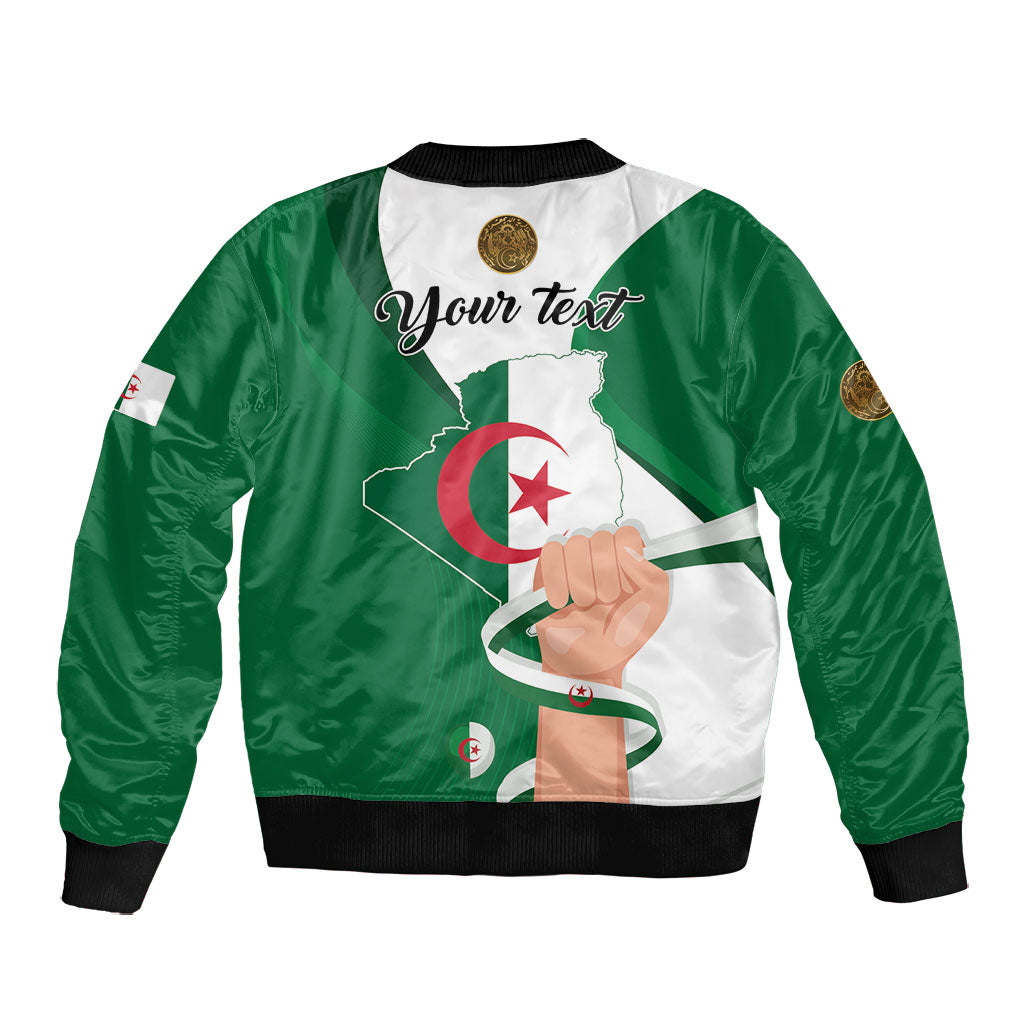 Personalized Algeria Fennec Fox Bomber Jacket Happy Independence Day