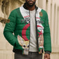 Personalized Algeria Fennec Fox Bomber Puffer Jacket Happy Independence Day